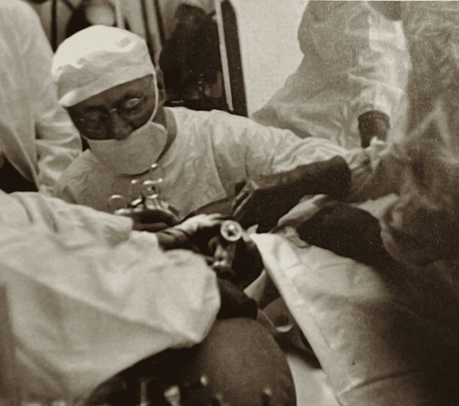 Dr. Scott in surgery