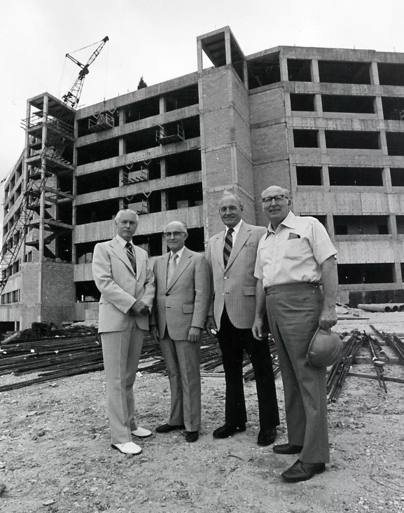 Mabee Center topping-out
