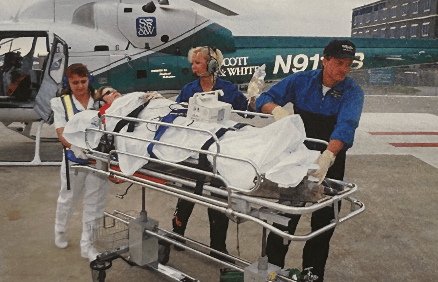 Scott & White EMS flight crew
